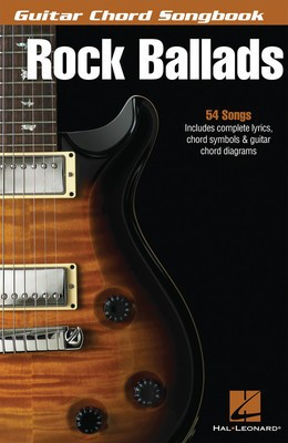 Rock Ballads - Guitar Chord Songbook - Guitar|Vocal Hal Leonard Melody Line, Lyrics & Chords