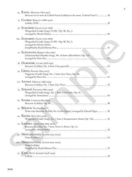 Violin Lullabies - Featuring works by Brahms, Gershwin, Ravel, Schubert, Strauss, and many - Various - Violin Carl Fischer Sftcvr/Online Audio