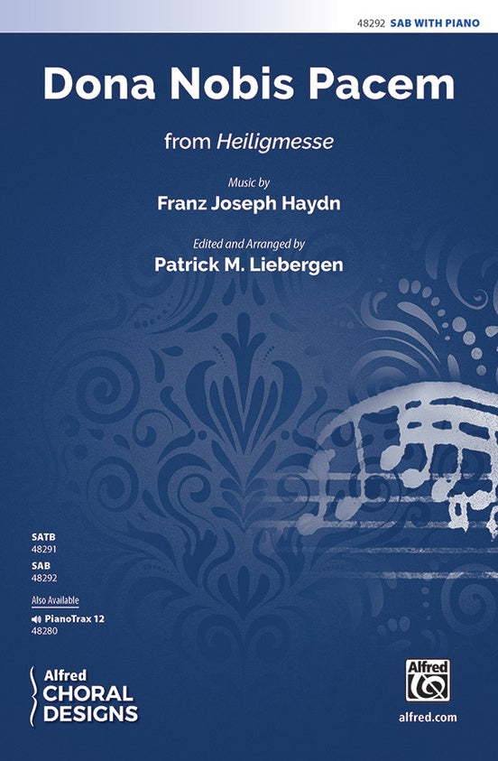 Dona Nobis Pacem - Arr. Patrick M Liebergen – SAB Choral Octavo (Digital Download)