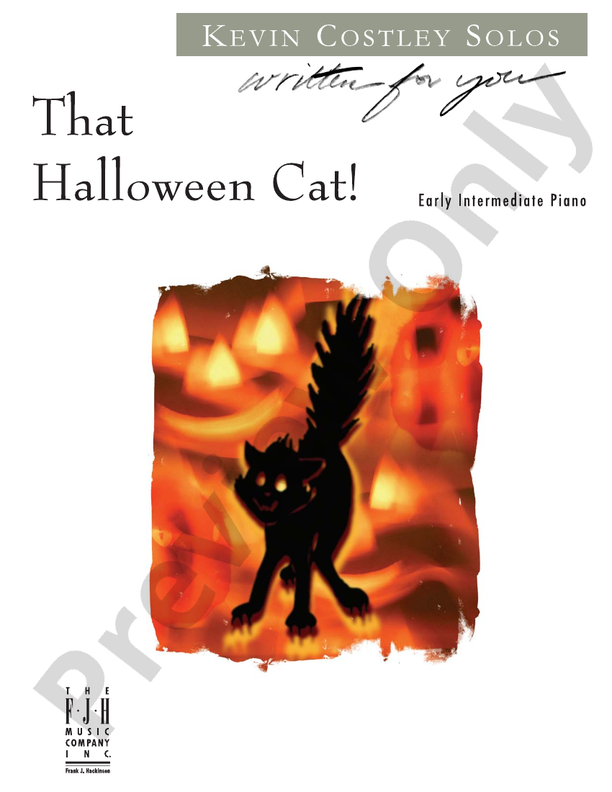 That Halloween Cat! - Piano (Digital Download)