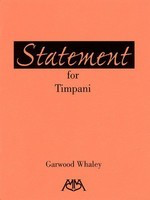 Statement for Timpani - Garwood Whaley - Meredith Music
