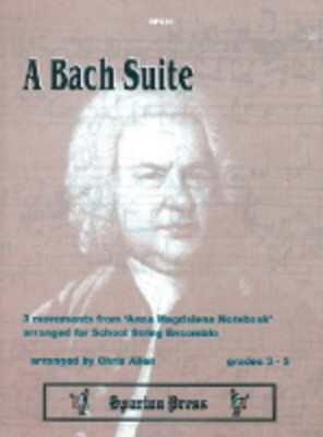 Bach Suite, A - Johann Sebastian Bach - Chris Allen Spartan Press String Ensemble Score/Parts