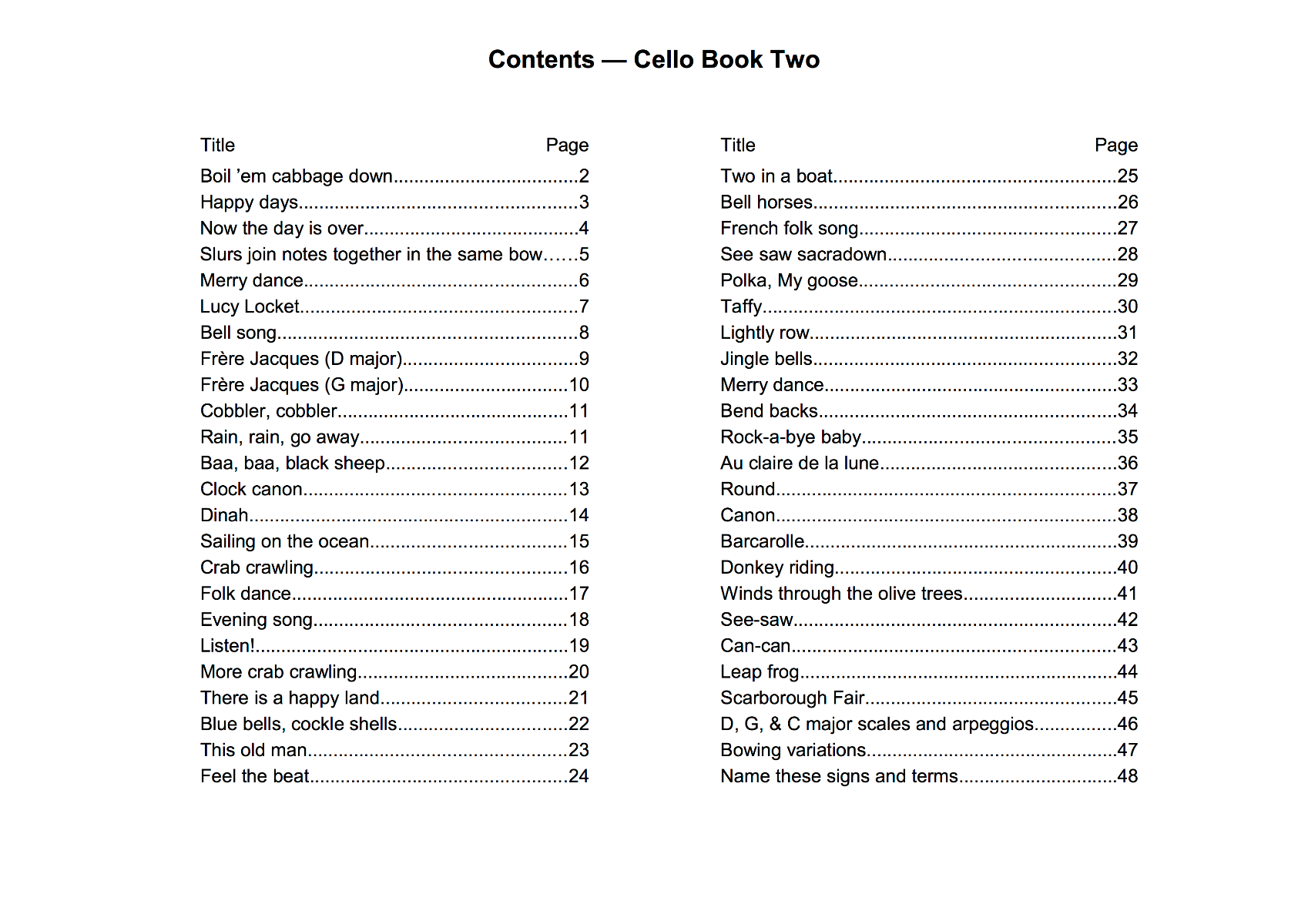 Flying Start for Strings Book 2 - Cello by Thorp Flying Strings FS048