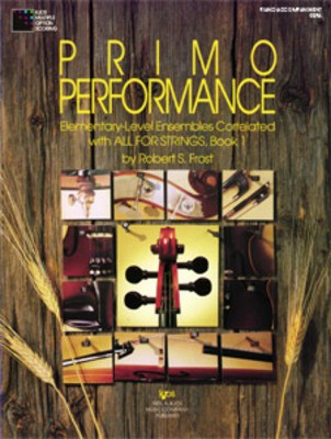 Primo Performance Pno Accomp Elem Ensembles - KJOS