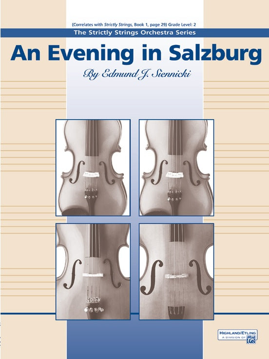 An Evening in Salzburg – String Orchestra Conductor Score & Parts (Digital Download)