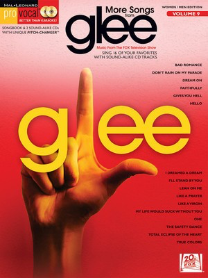 More Songs from Glee - Pro Vocal Male/Female Edition Volume 9 - Vocal Hal Leonard /CD
