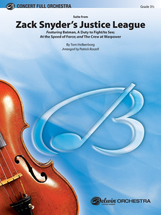 Suite from Zack Snyder's Justice League – Full Orchestra Conductor Score & Parts (Digital Download)