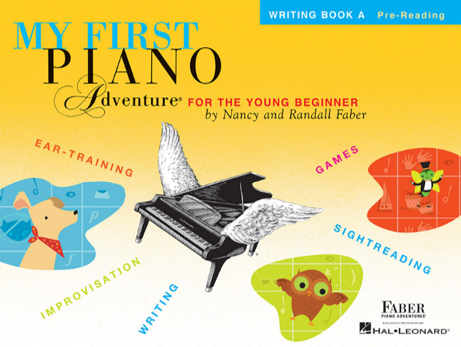 My First Piano Adventure Writing Book A - Piano by Faber/Faber Hal Leonard 420260