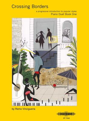 Crossing Borders Piano Duet Bk 1 - Piano Duet - Remo Vinciguerra - Peters EP7646