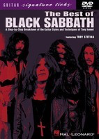 The Best of Black Sabbath - Guitar Signature Licks DVD - Troy Stetina - Guitar Hal Leonard DVD