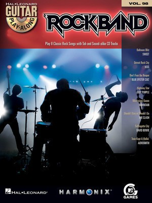 Rock Band - Guitar Play-Along Volume 98 - Guitar Hal Leonard Guitar TAB with Lyrics & Chords /CD