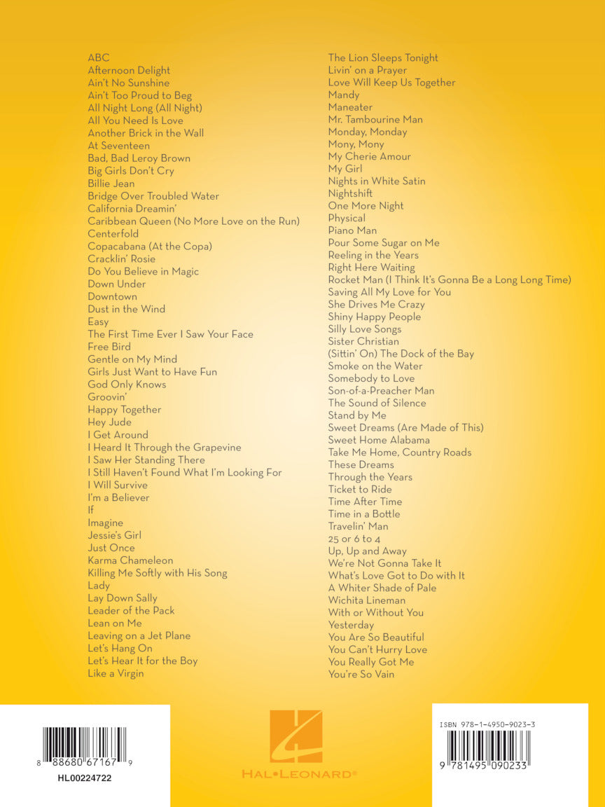 101 Popular Songs - Trumpet - Hal Leonard 224726