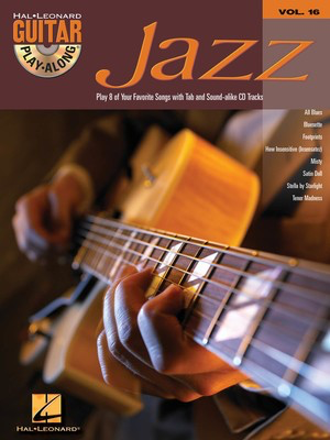 Jazz - Guitar Play-Along Volume 16 - Guitar Hal Leonard Guitar TAB with Lyrics & Chords /CD