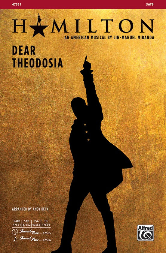 Dear Theodosia – SATB Choral Octavo (Digital Download)