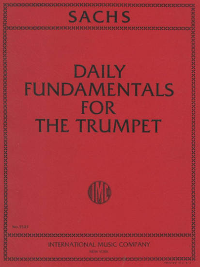 Sachs - Daily Fundamentals - Trumpet Solo IMC IMC3507