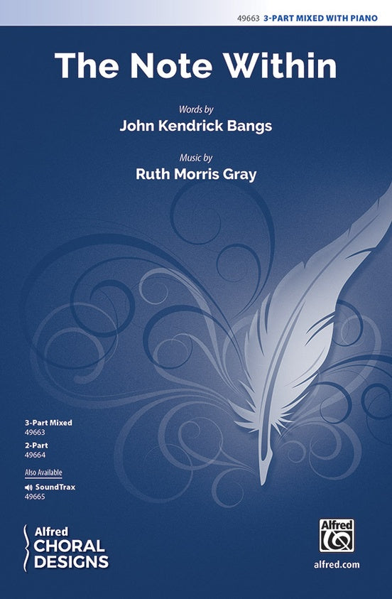 The Note Within - 3 Part Mixed Choral Octavo (Digital Download)
