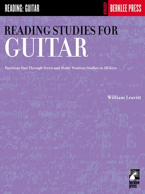 Reading Studies for Guitar - Guitar William Leavitt Berklee Press