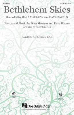 Bethlehem Skies - David Barnes|Dara MacLean - Roger Emerson Hal Leonard ShowTrax CD CD