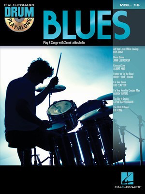Blues - Drum Play-Along Volume 16 - Drums Hal Leonard Drum Notation /CD