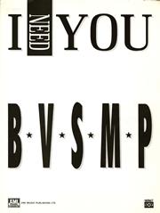 I Need You - B.V.S.M.P. - PVG (Digital Download)