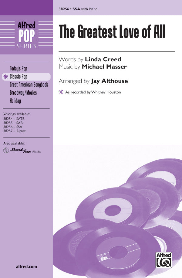 The Greatest Love of All SSA