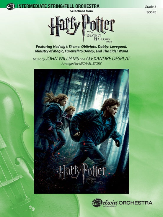 Harry Potter and the Deathly Hallows, Part 1, Selections from – Full Orchestra Conductor Score & Parts (Digital Download)