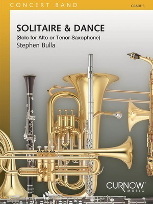 Solitaire and Dance - Grade 3 - Score Only - Stephen Bulla - Curnow Music Score