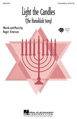 Light the Candle (The Hanukkah Song) - 3-Part Mixed - Roger Emerson - 3-Part Mixed Hal Leonard Choral Score Octavo