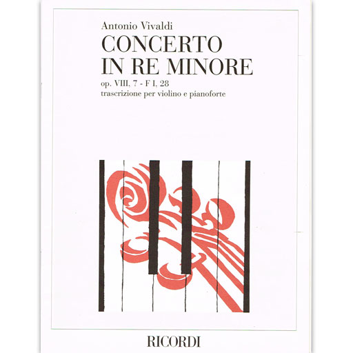 Vivaldi - Concerto in Dmin Op8/7 - Violin/Piano Accompaniment Ricordi NR129381/0