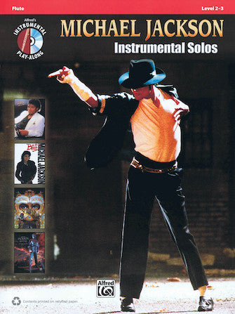 Michael Jackson Instrumental Solos - Flute/CD Alfred 119495