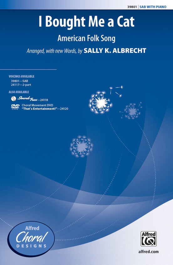I Bought Me a Cat – SAB Choral Octavo - Digital Sheet Music Download (Digital Download)
