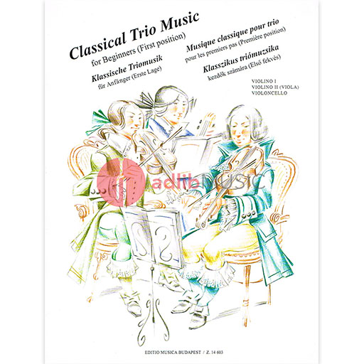 CLASSICAL TRIO MUSIC FOR BEGINNERS FOR S/TRIO - TRIOS - EMB