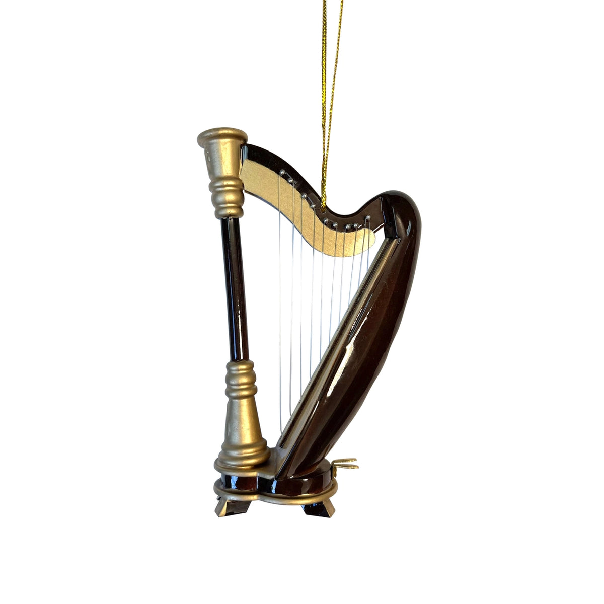 Harp Christmas Decoration