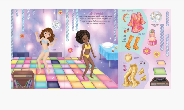 Dancers Sticker Doll Dress-Up Book