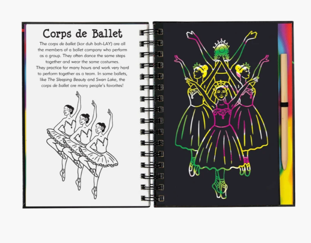 Scratch and Sketch Ballet