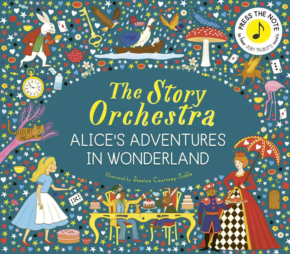 The Story Orchestra 'Alice in Wonderland' Childrens Book