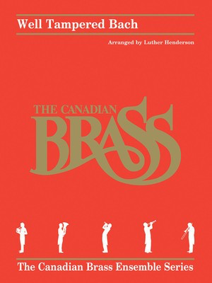 Well Tampered Bach - Brass Quintet Score and Parts - Johann Sebastian Bach - Luther Henderson Hal Leonard Brass Quintet Score/Parts