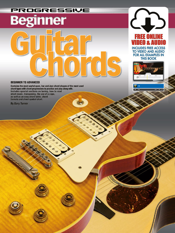 Progressive Beginner Guitar Chords Bk/OLA