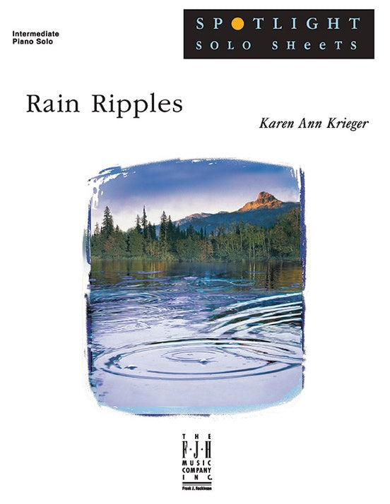 Rain Ripples - Piano (Digital Download)