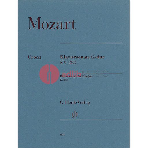 Mozart - Piano Sonata GMaj K283 (189h) - Piano Solo Henle HN601