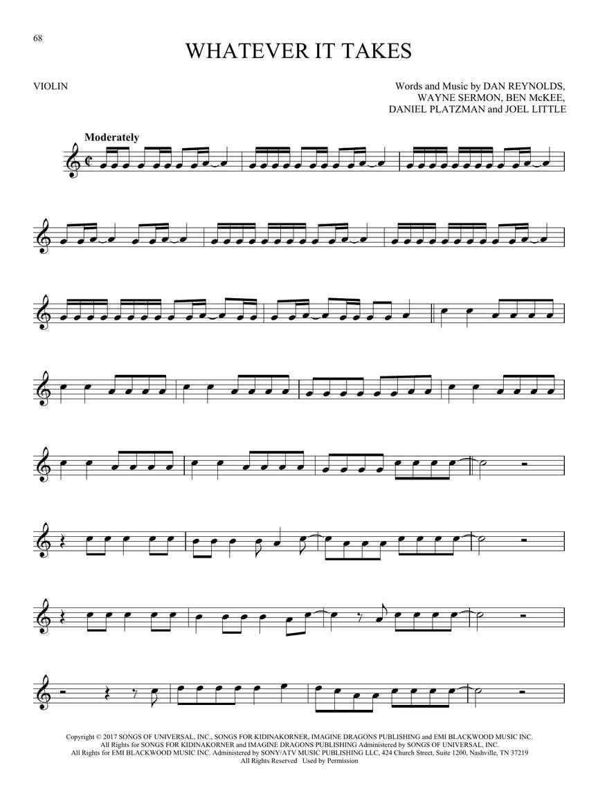 50 Pop Songs for Kids for Violin - Hal Leonard