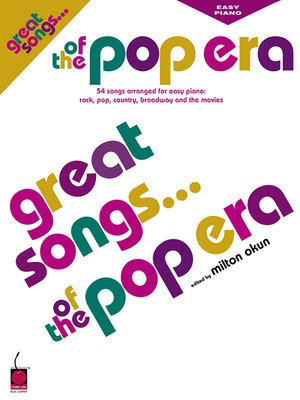 Great Songs of the Pop Era - Piano|Vocal Various Cherry Lane Music Easy Piano with Lyrics