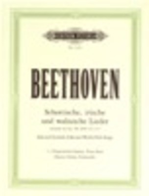 Beethoven - Scottish And Irish Songs - 1-3 Voices Vocal Score - Peters EP11251A