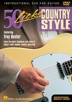 50 Licks Country Style - Guitar Hal Leonard DVD