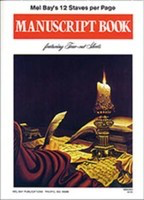 Manuscript Book - 12 Staves per Page - Mel Bay