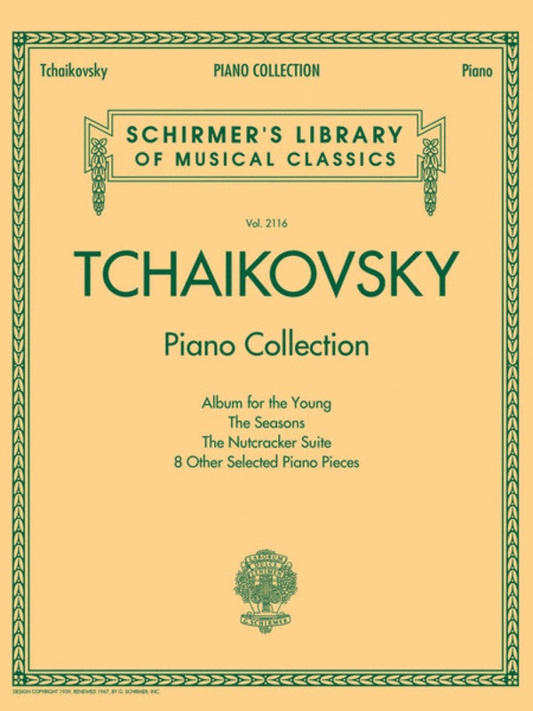 Tchaikovsky - Piano Collection - Piano Solo Schirmer 50499877