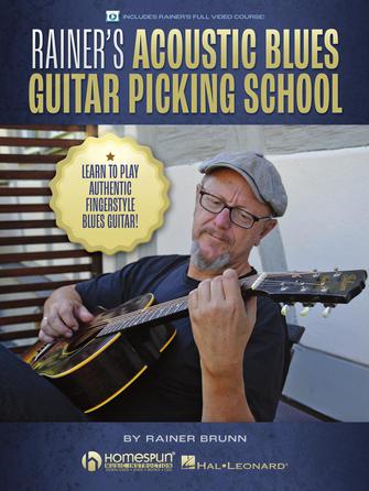 Rainer's Acoustic Blues Guitar Picking School - Guitar/Video Access Online Homespun 362183
