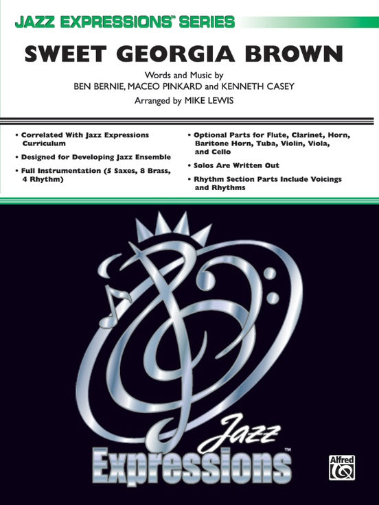Sweet Georgia Brown - Jazz Ensemble Conductor Score & Parts (Digital Download)