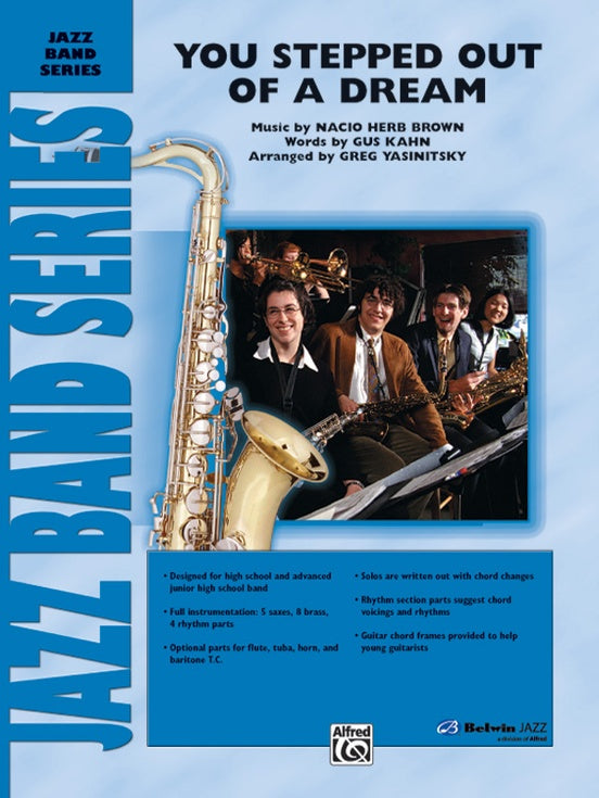 You Stepped Out of a Dream - Jazz Ensemble Conductor Score & Parts(Digital Download)