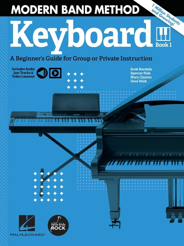 Modern Band Method Book 1 - Keyboard/Audio Access Online Little Kids Rock 325721